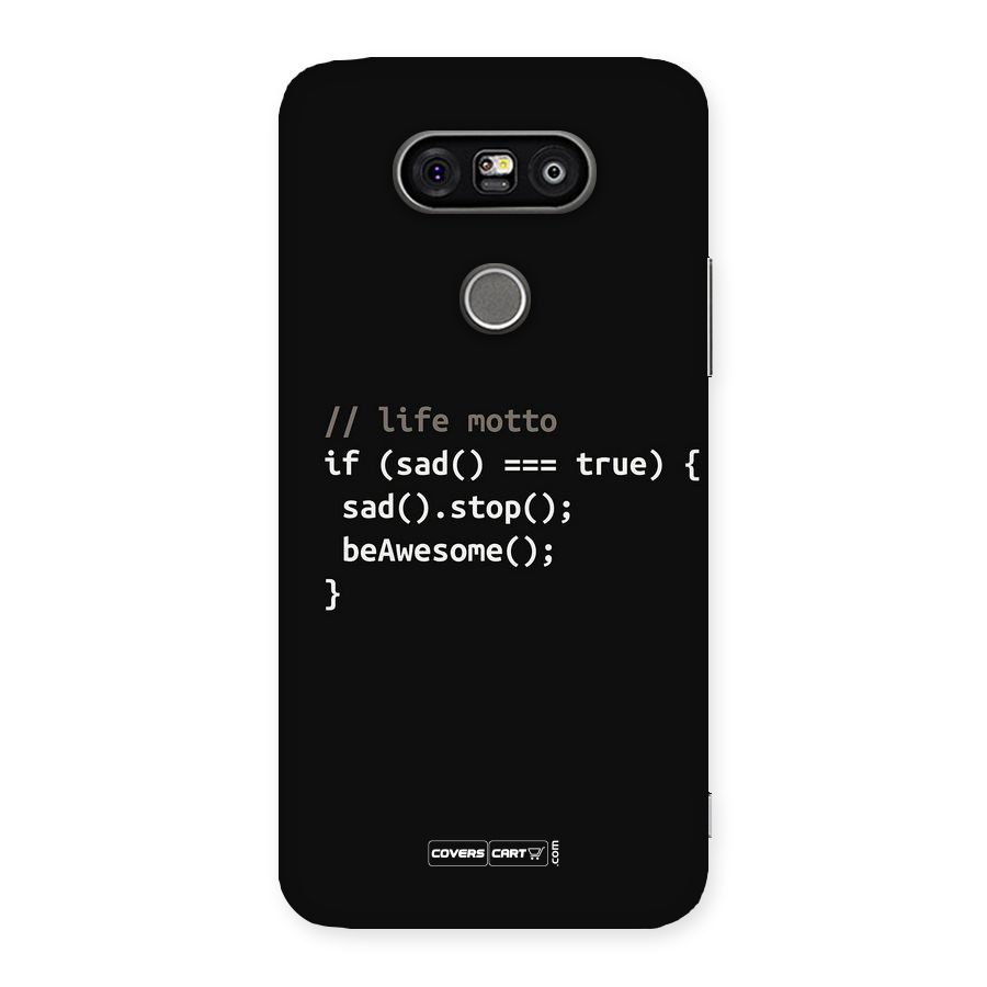 Programmers Life Back Case for LG G5