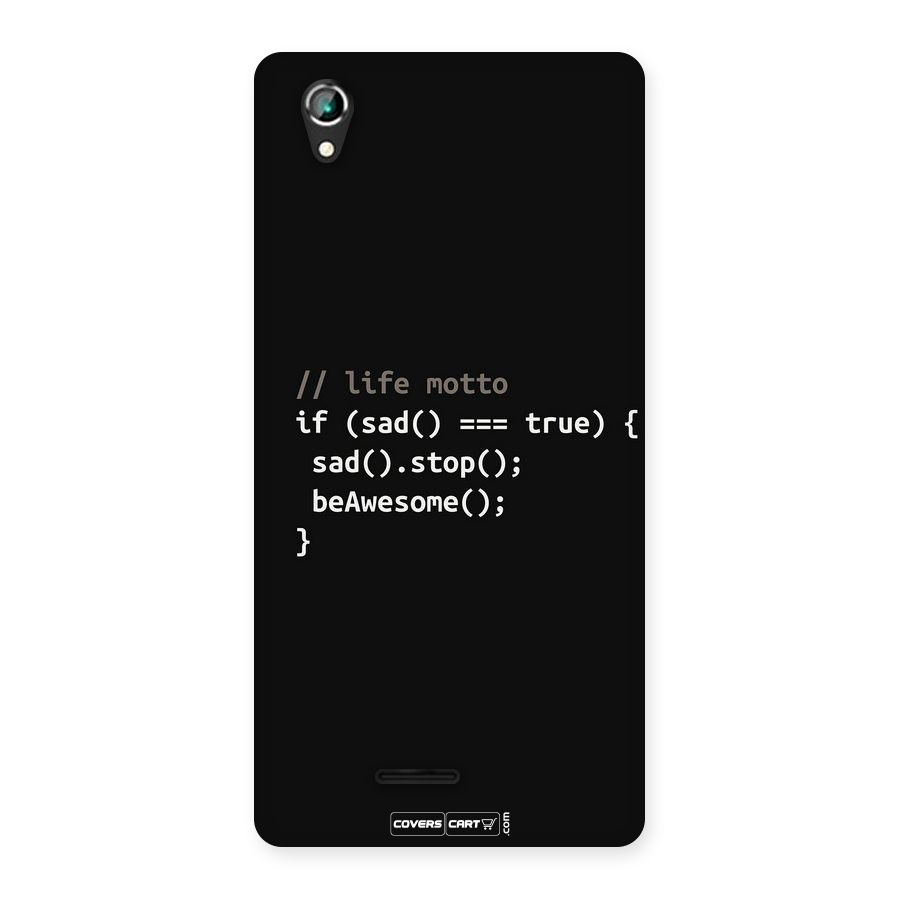 Programmers Life Back Case for Lava Iris 800