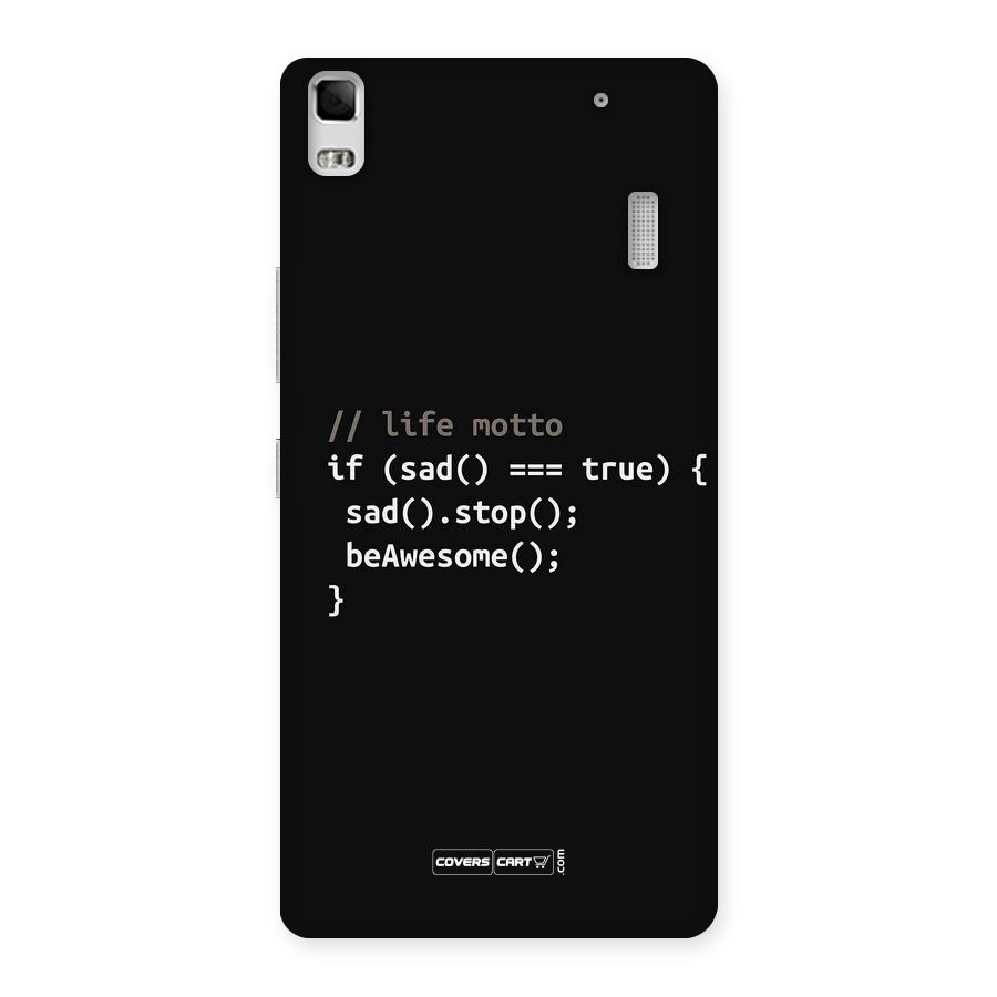 Programmers Life Back Case for Lenovo K3 Note