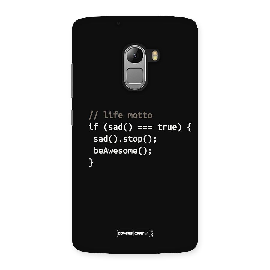 Programmers Life Back Case for Lenovo K4 Note