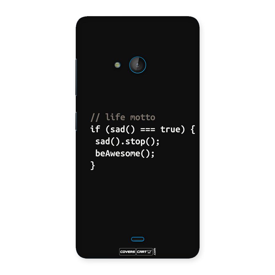 Programmers Life Back Case for Lumia 540