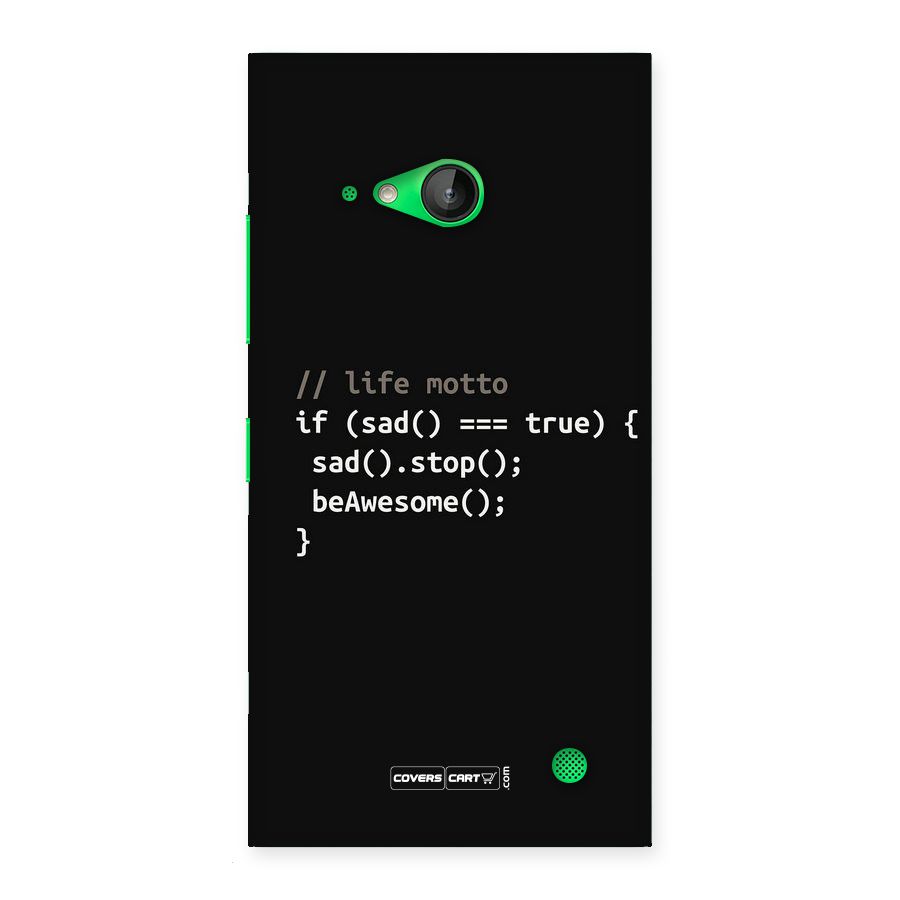 Programmers Life Back Case for Lumia 730