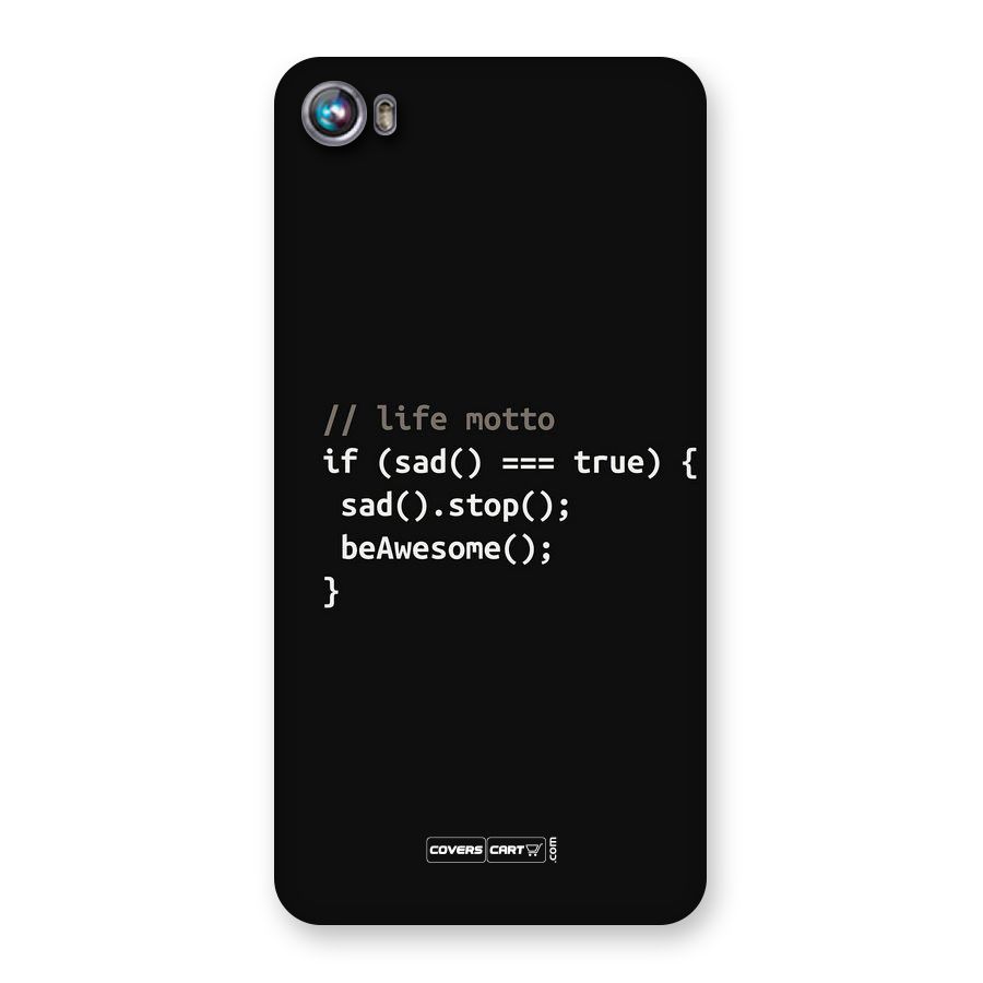Programmers Life Back Case for Micromax Canvas Fire 4 A107