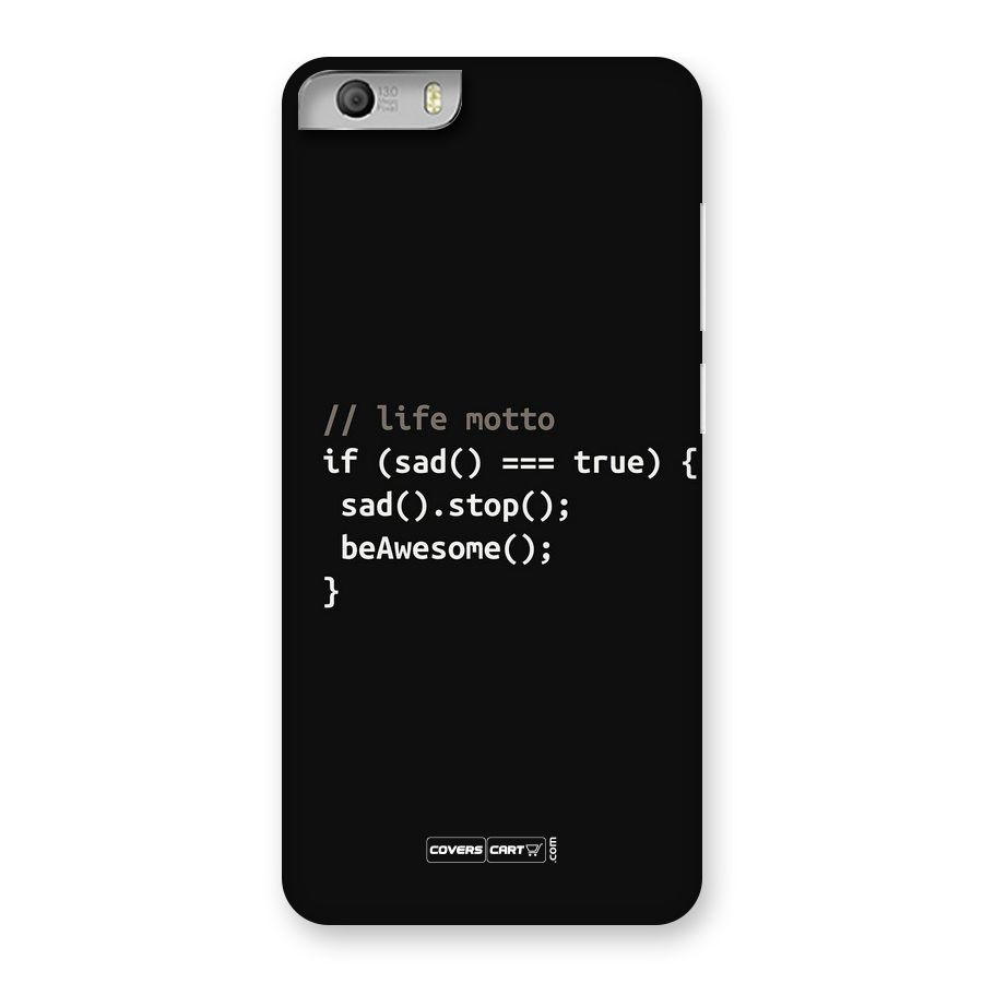 Programmers Life Back Case for Micromax Canvas Knight 2