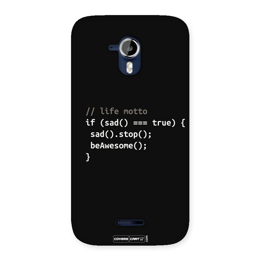 Programmers Life Back Case for Micromax Canvas Magnus A117
