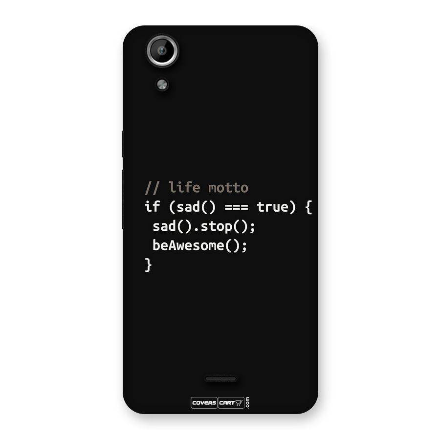 Programmers Life Back Case for Micromax Canvas Selfie Lens Q345