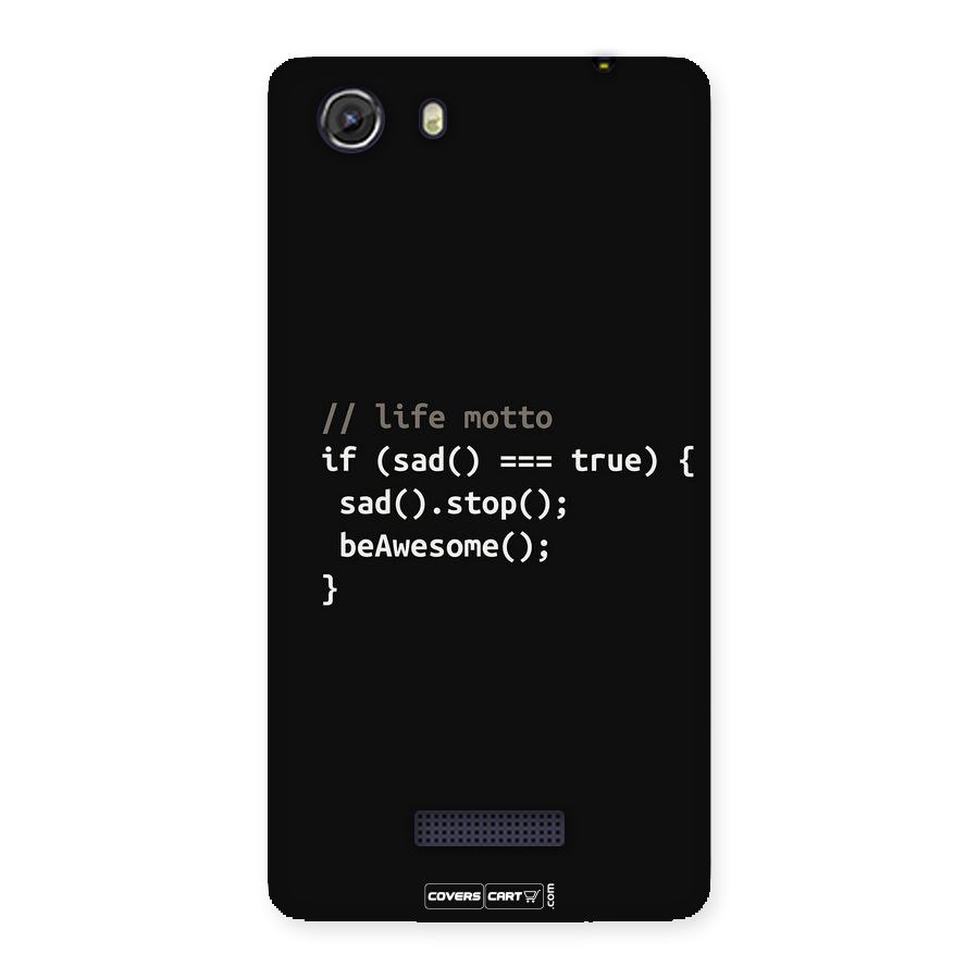Programmers Life Back Case for Micromax Unite 3