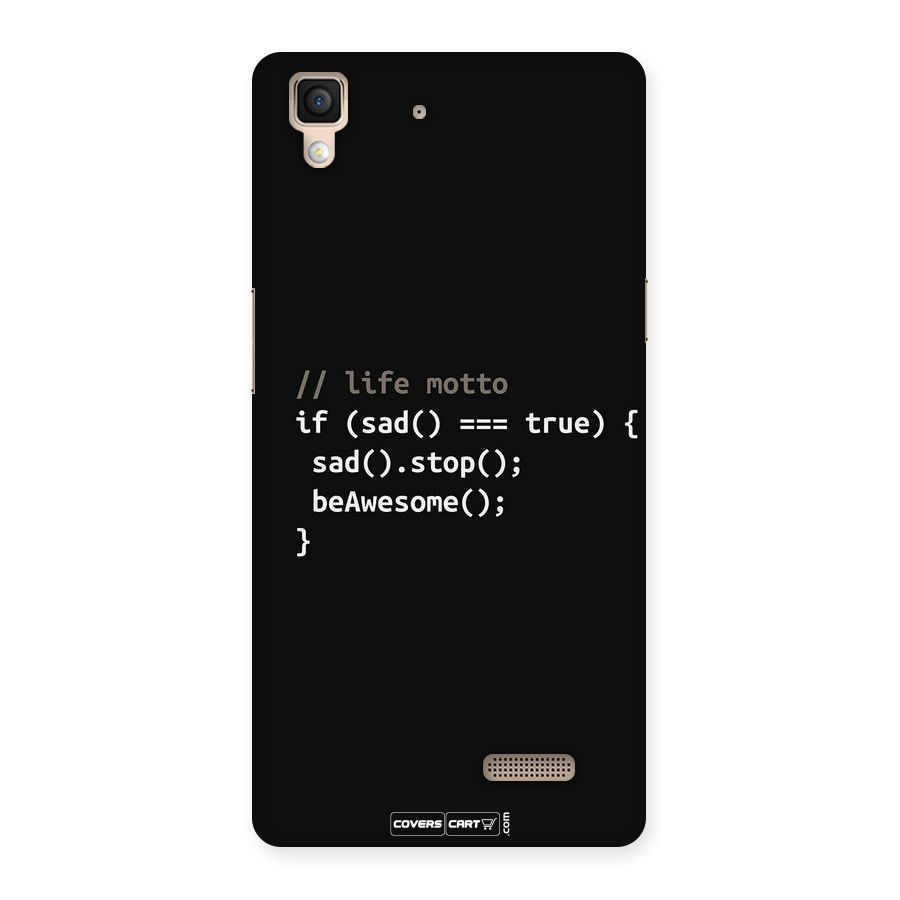 Programmers Life Back Case for Oppo R7