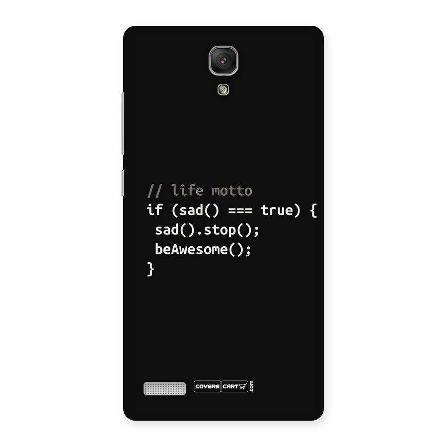 Programmers Life Back Case for Redmi Note