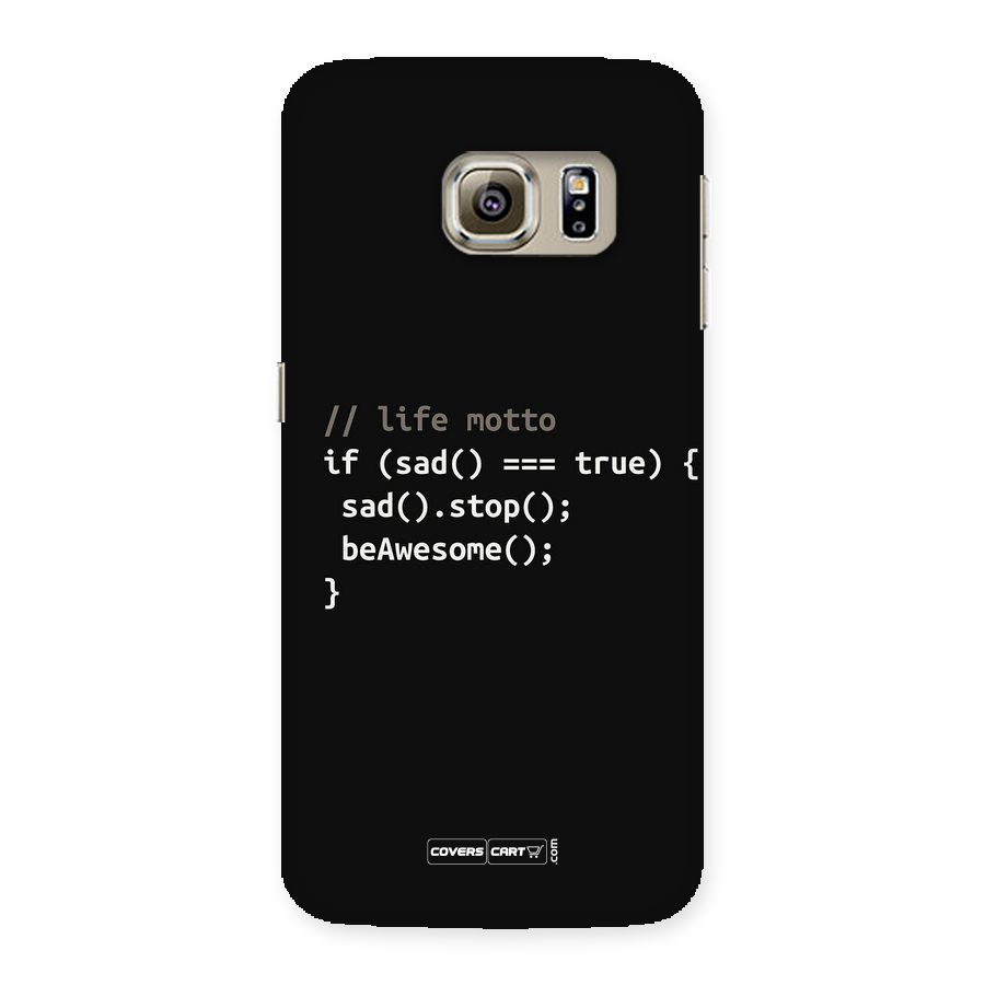 Programmers Life Back Case for Samsung Galaxy S6 Edge