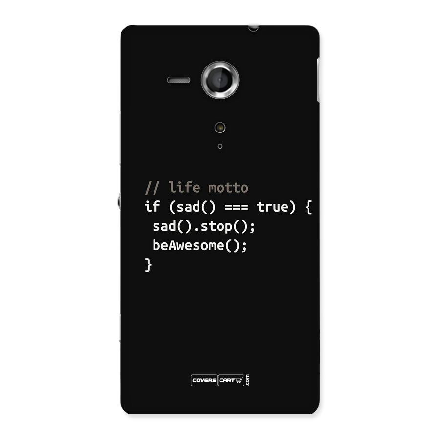 Programmers Life Back Case for Sony Xperia SP