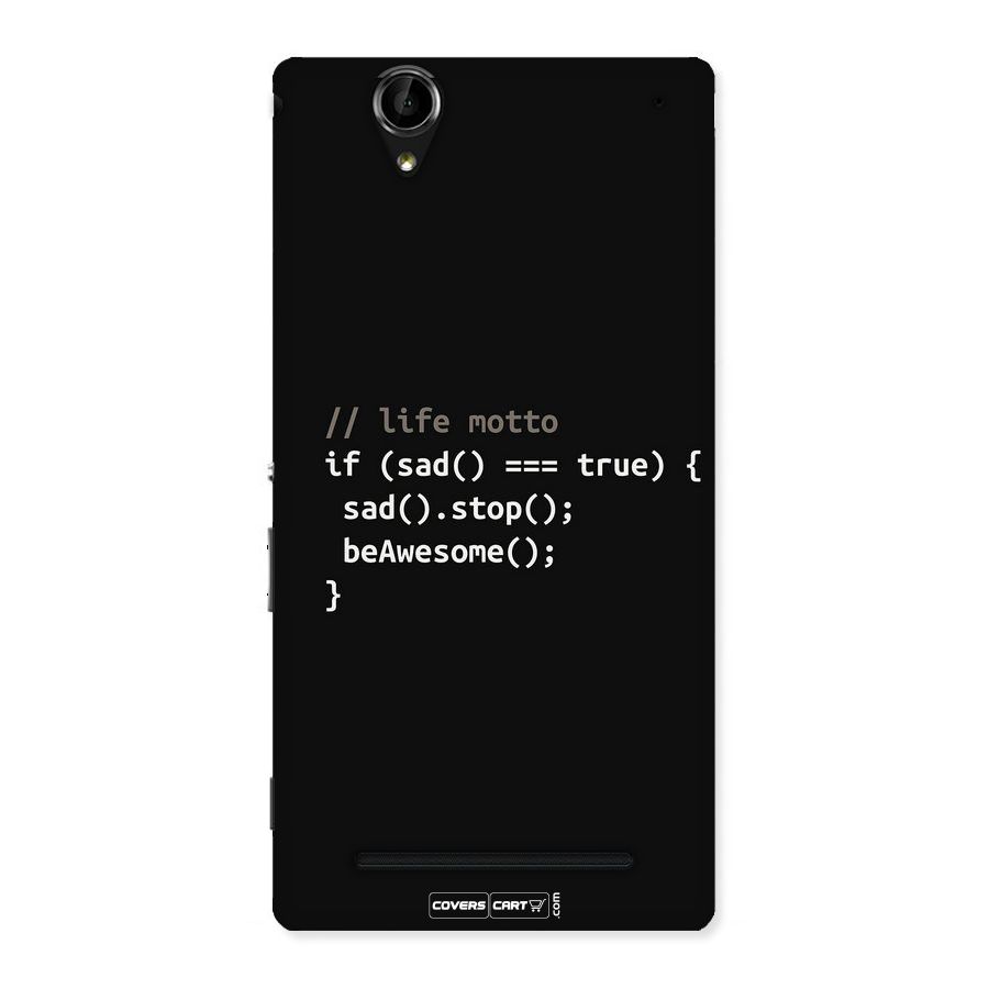 Programmers Life Back Case for Sony Xperia T2