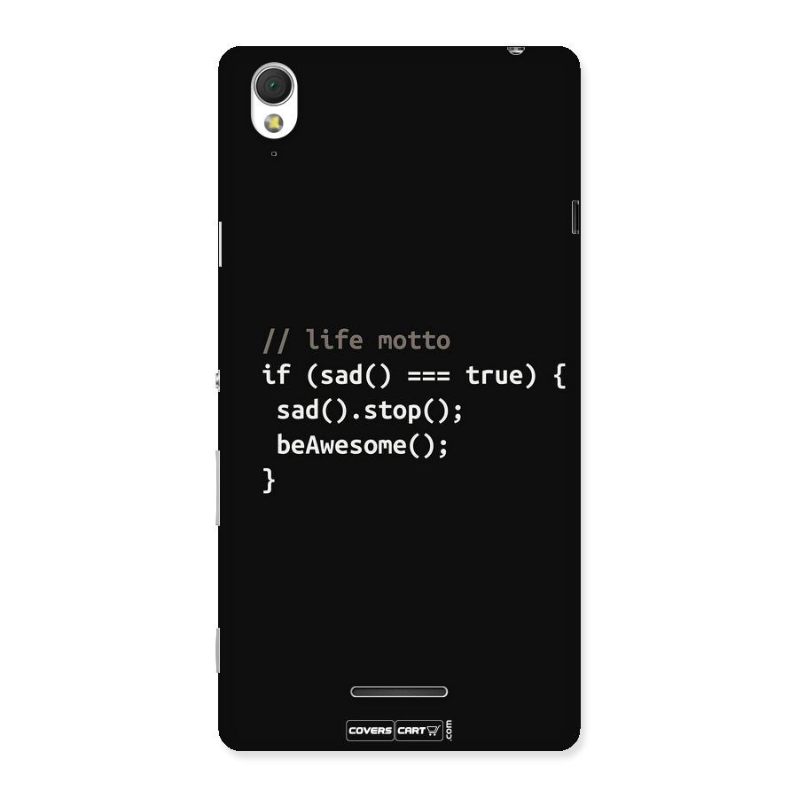 Programmers Life Back Case for Sony Xperia T3