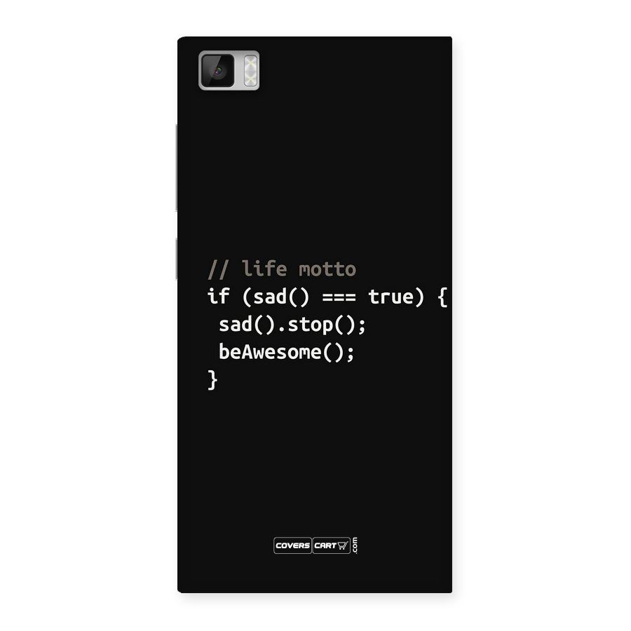 Programmers Life Back Case for Xiaomi Mi3