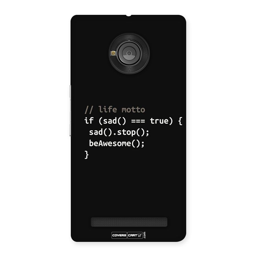 Programmers Life Back Case for Yu Yunique