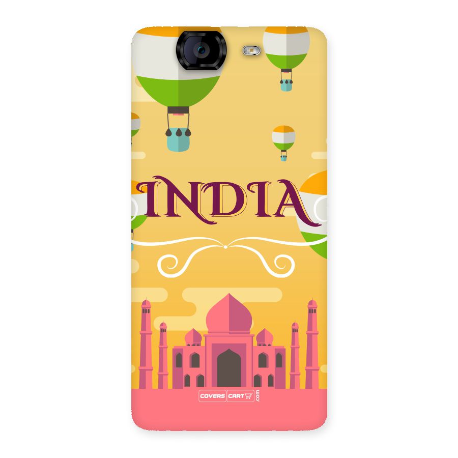 Proud To Be Indian Back Case for Canvas Knight A350