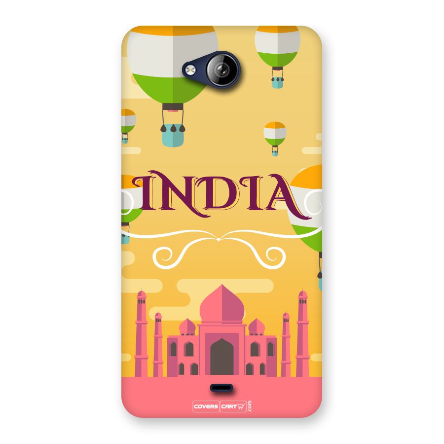 Proud To Be Indian Back Case for Canvas Play Q355