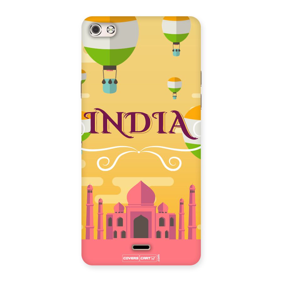 Proud To Be Indian Back Case for Micromax Canvas Silver 5