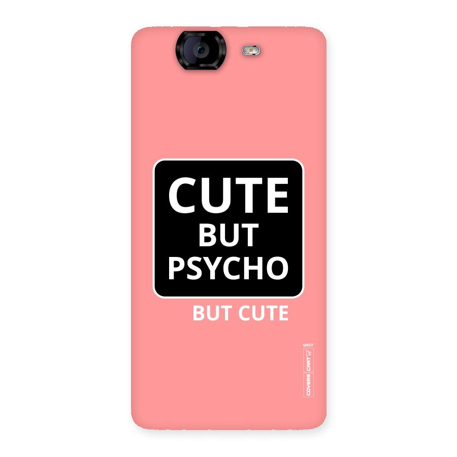 Psycho But Cute Back Case for Canvas Knight A350