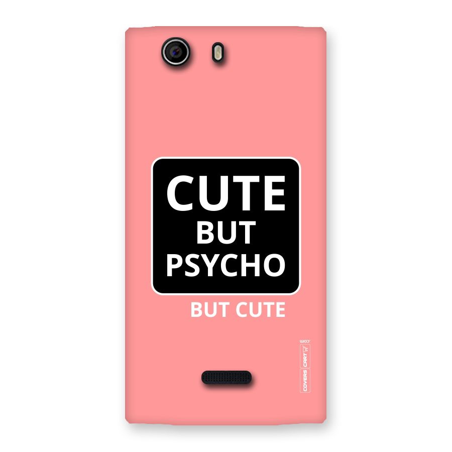 Psycho But Cute Back Case for Canvas Nitro 2 E311