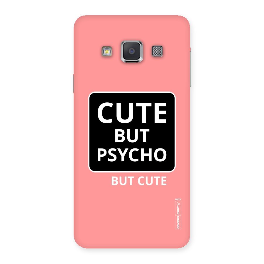 Psycho But Cute Back Case for Galaxy A3