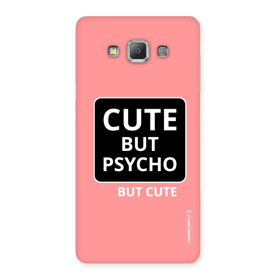 Psycho But Cute Back Case for Galaxy A7