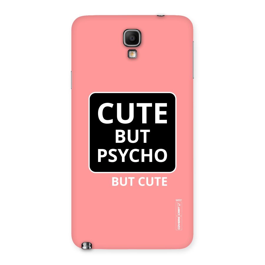 Psycho But Cute Back Case for Galaxy Note 3 Neo