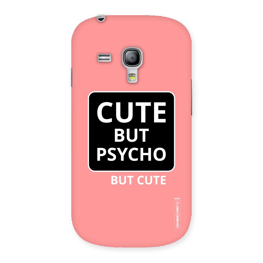 Psycho But Cute Back Case for Galaxy S3 Mini