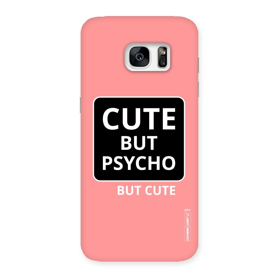 Psycho But Cute Back Case for Galaxy S7 Edge