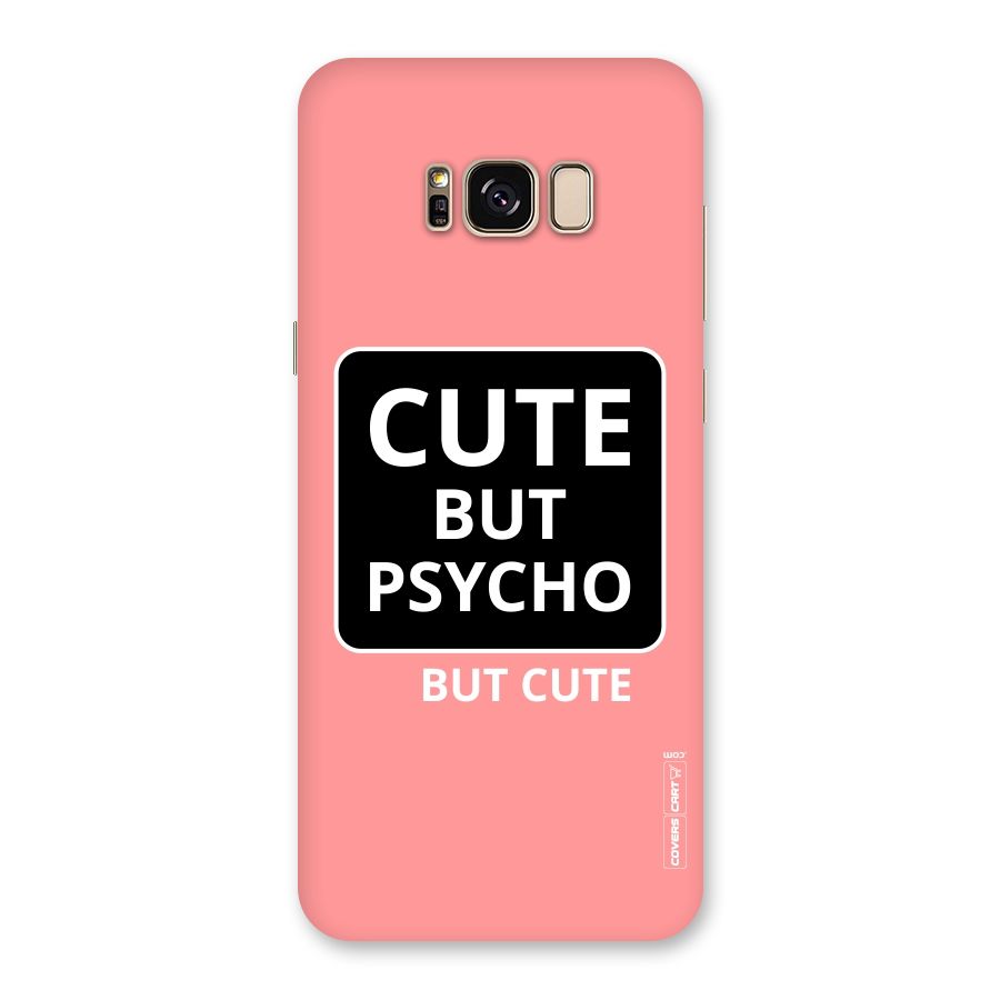 Psycho But Cute Back Case for Galaxy S8 Plus