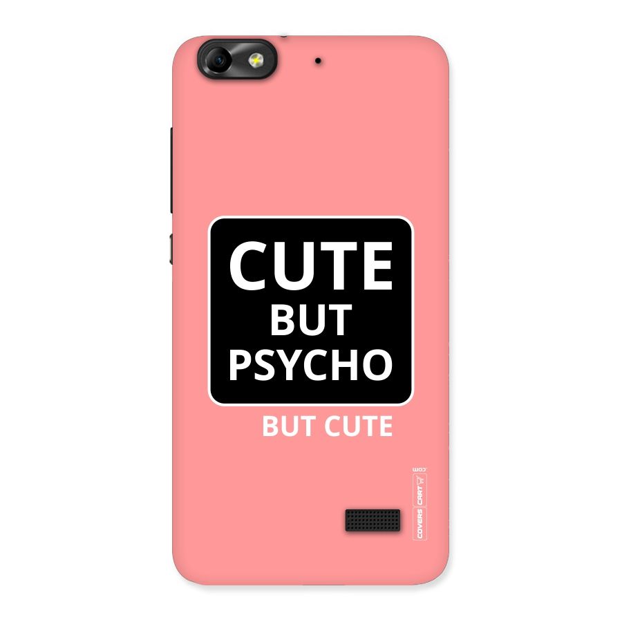 Psycho But Cute Back Case for Honor 4C