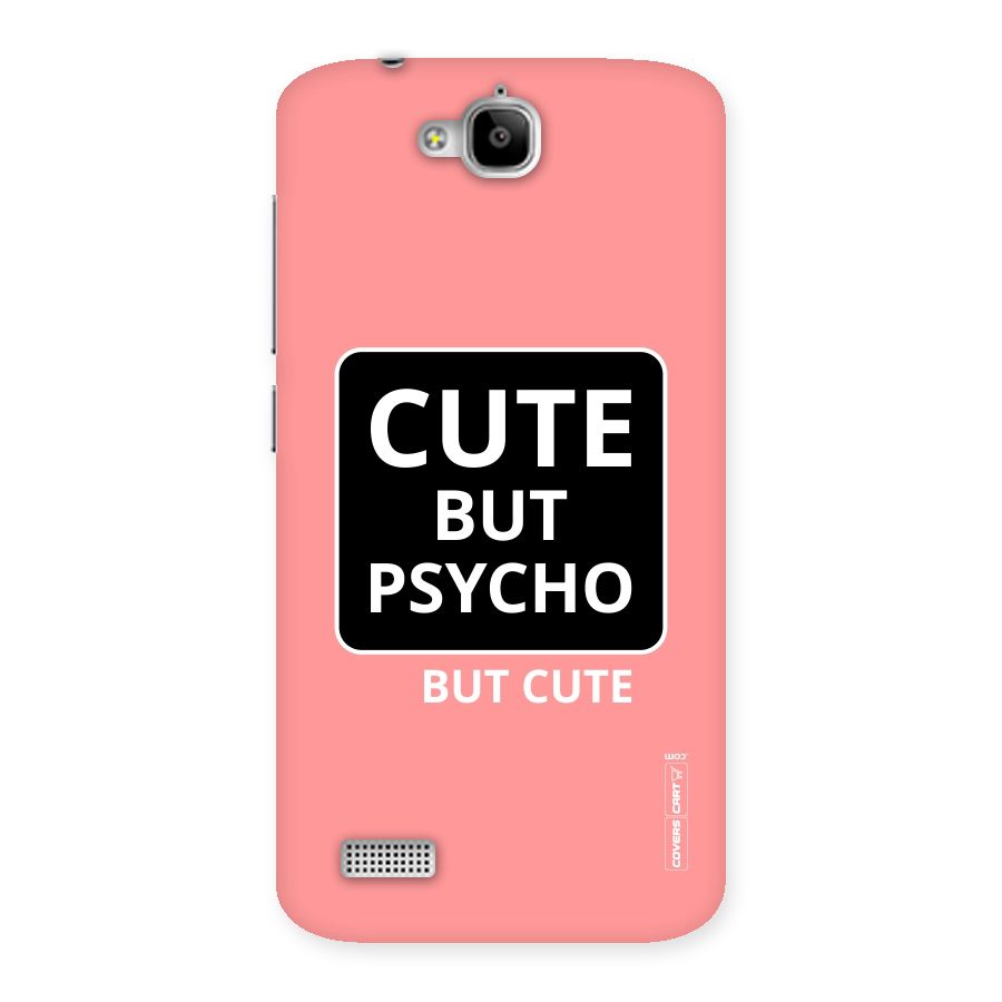Psycho But Cute Back Case for Honor Holly