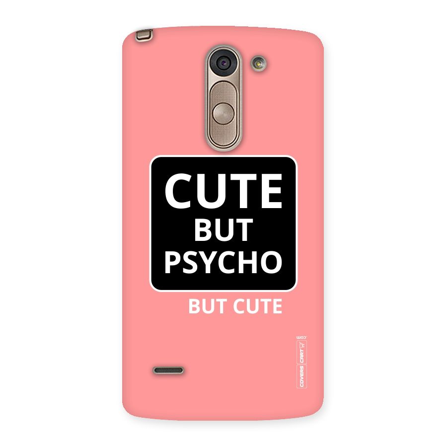 Psycho But Cute Back Case for LG G3 Stylus