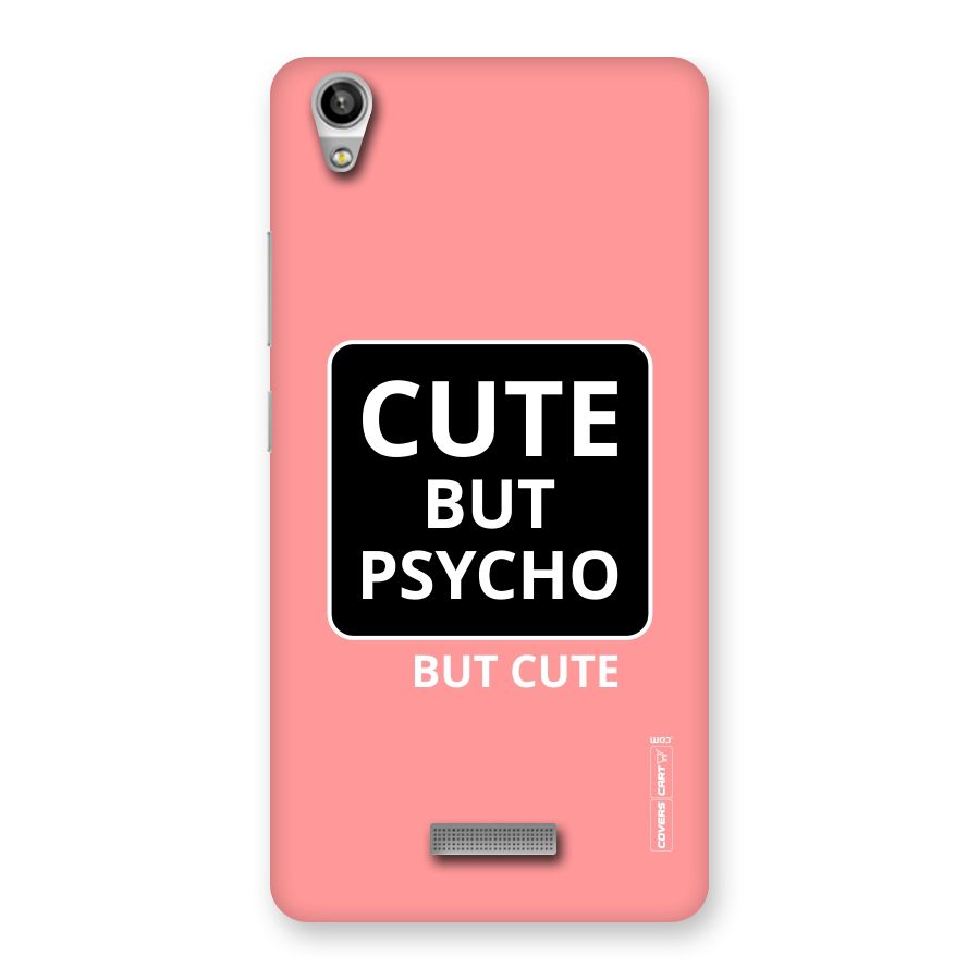 Psycho But Cute Back Case for Lava-Pixel-V1