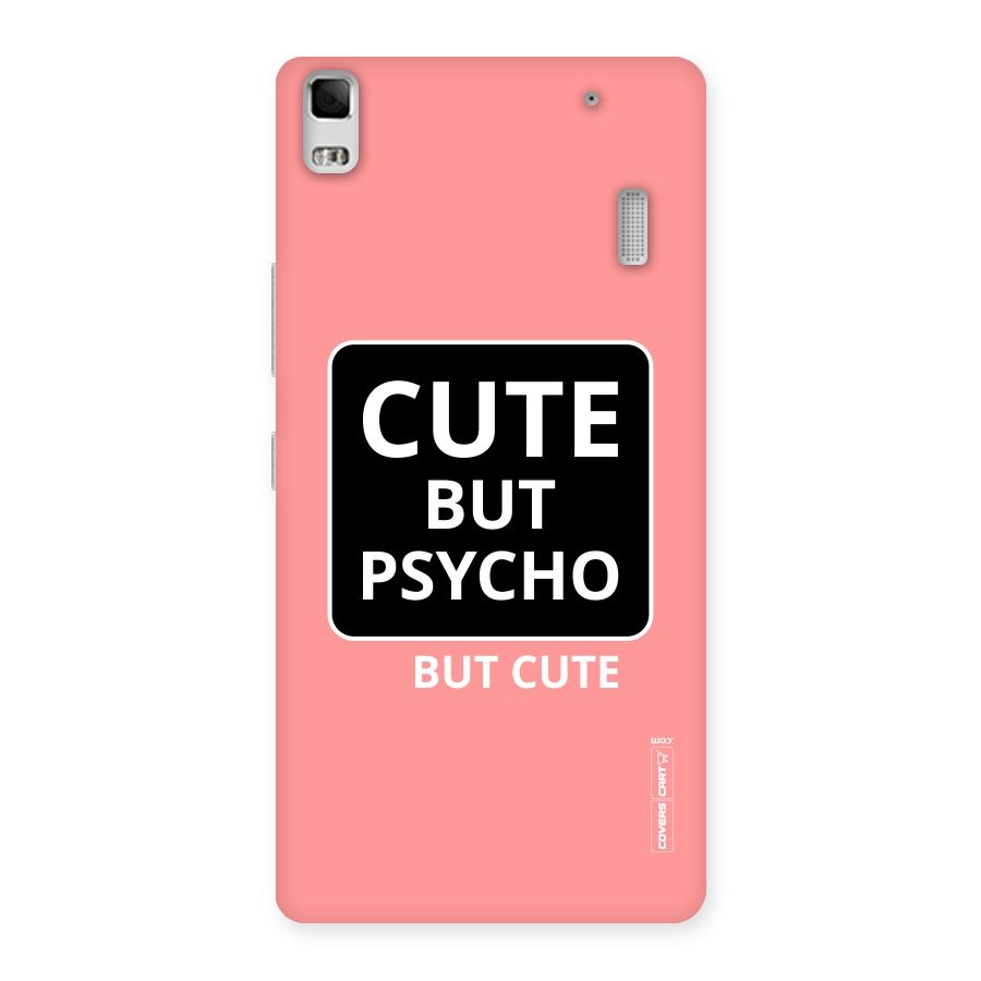 Psycho But Cute Back Case for Lenovo K3 Note