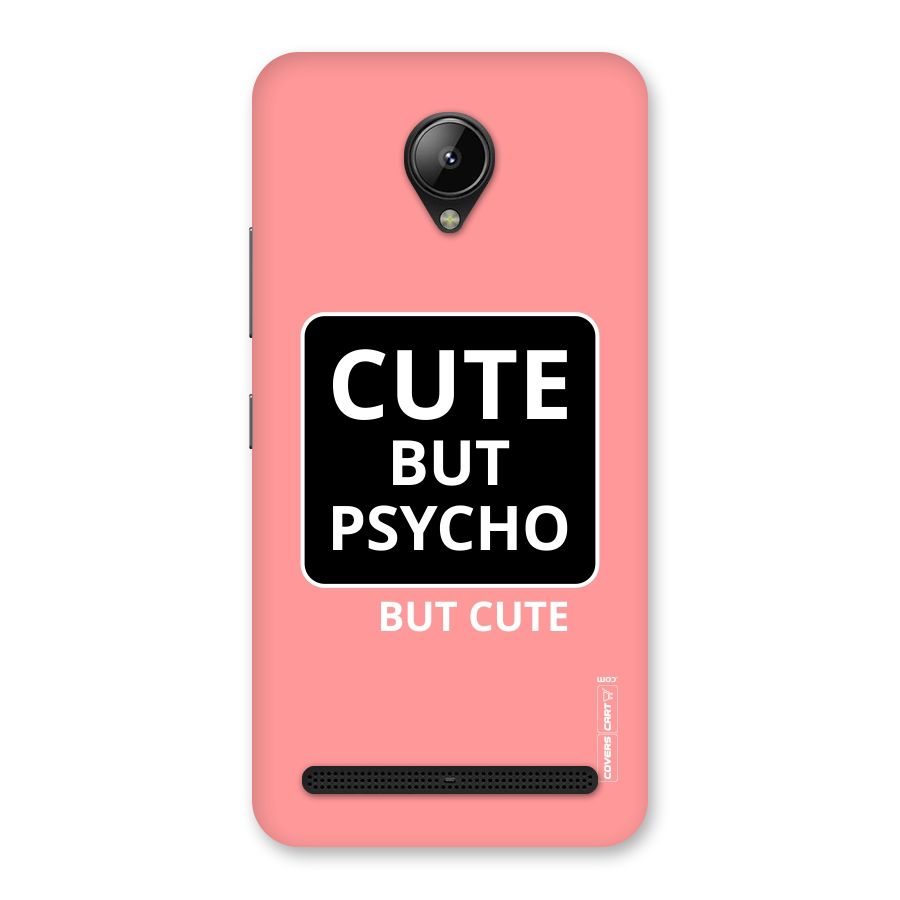 Psycho But Cute Back Case for Lenovo C2
