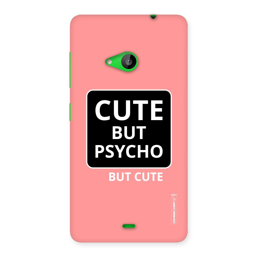 Psycho But Cute Back Case for Lumia 535