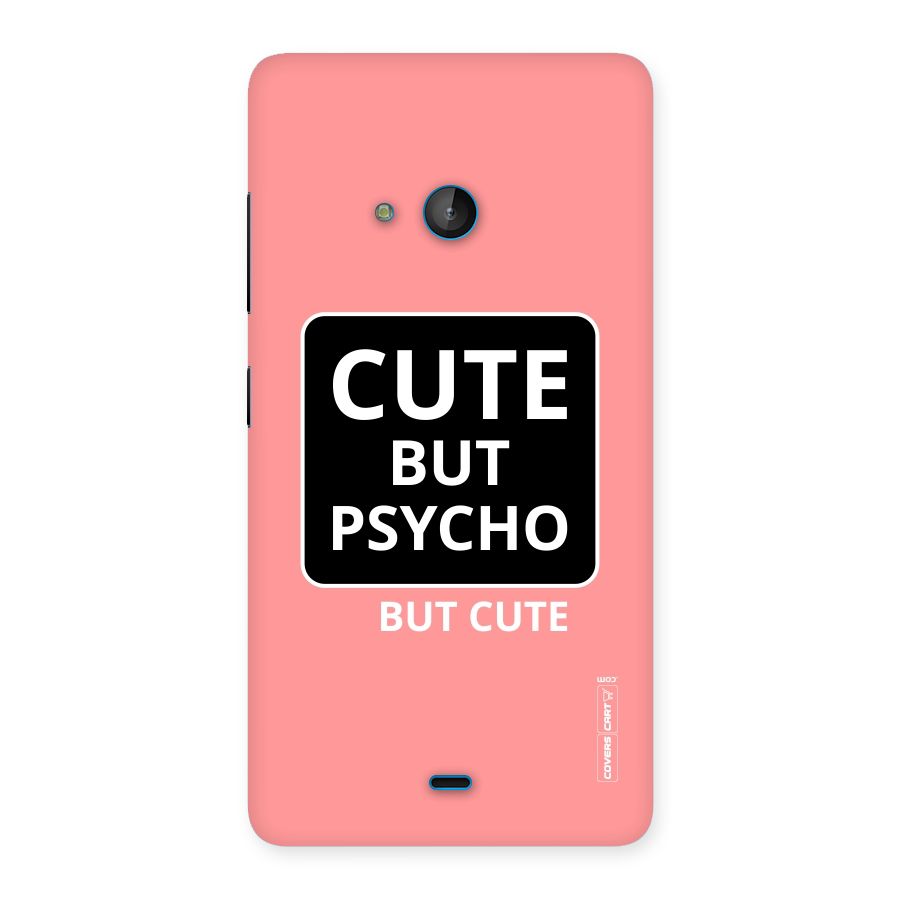 Psycho But Cute Back Case for Lumia 540