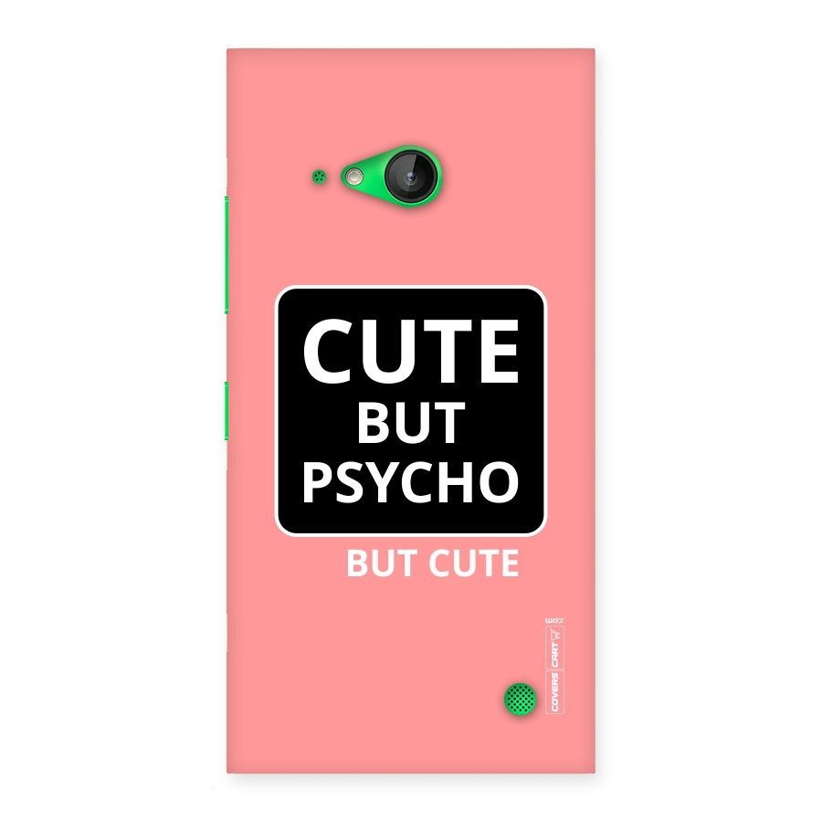 Psycho But Cute Back Case for Lumia 730