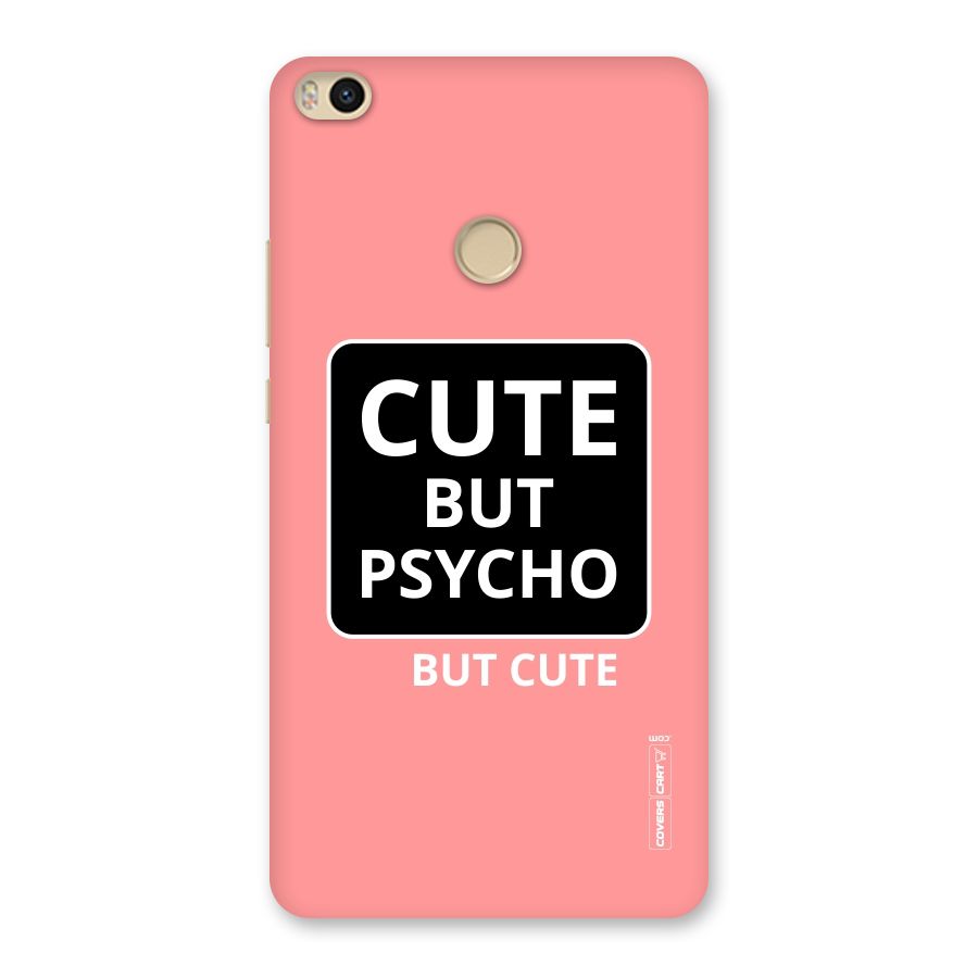 Psycho But Cute Back Case for Mi Max 2