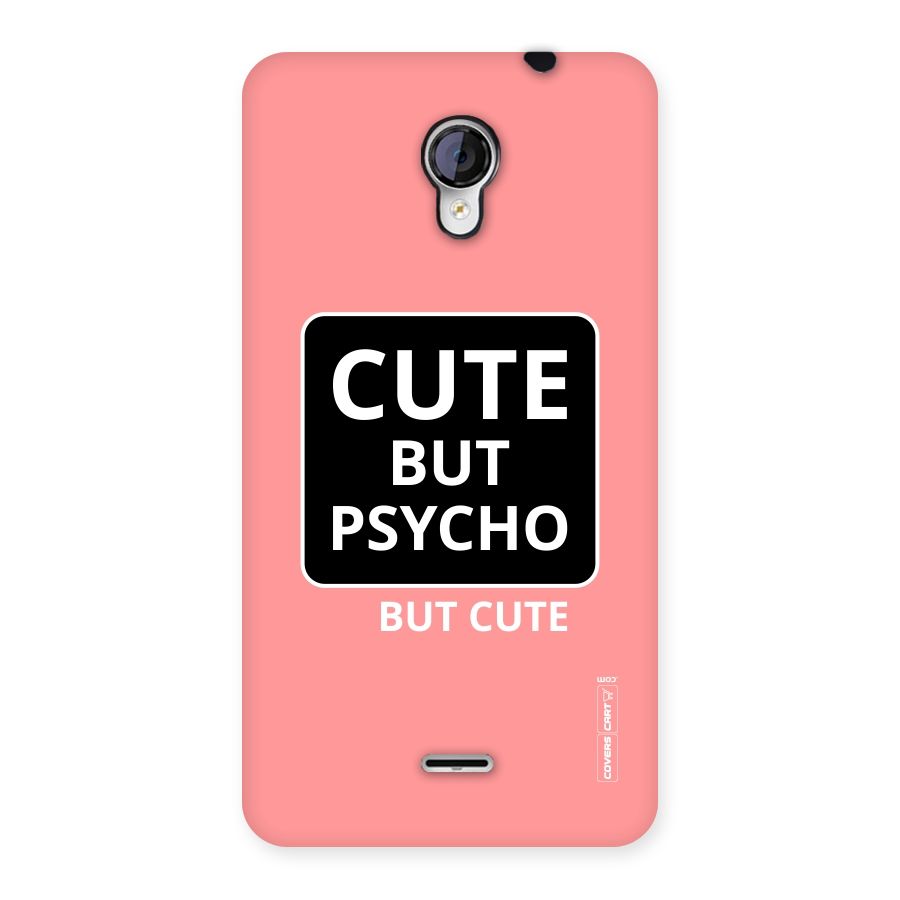 Psycho But Cute Back Case for Micromax Unite 2 A106