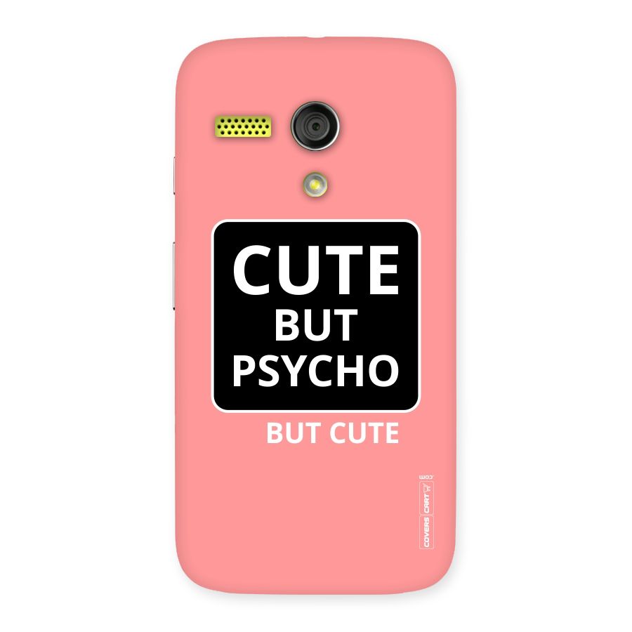 Psycho But Cute Back Case for Moto G