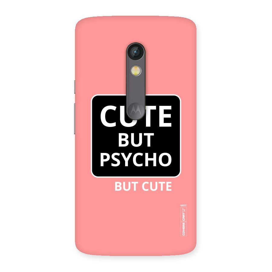 Psycho But Cute Back Case for Moto X Play