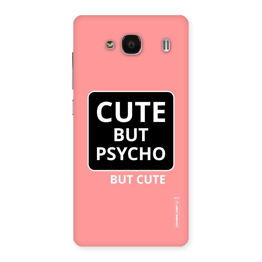 Psycho But Cute Back Case for Redmi 2s
