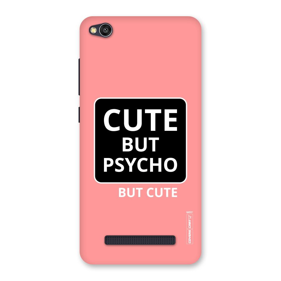 Psycho But Cute Back Case for Redmi 4A