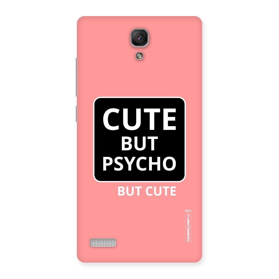 Psycho But Cute Back Case for Redmi Note