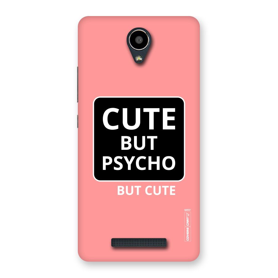 Psycho But Cute Back Case for Redmi Note 2