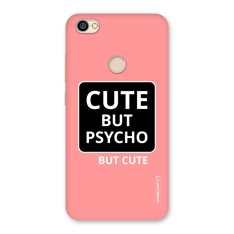 Psycho But Cute Back Case for Redmi Y1 2017