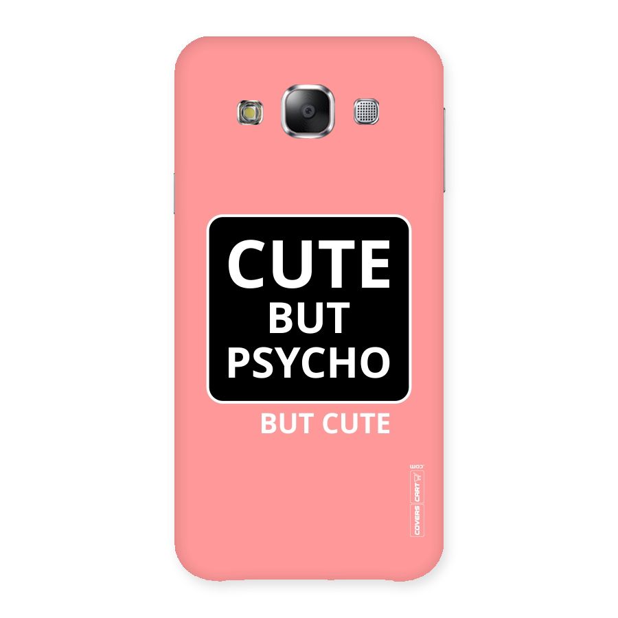 Psycho But Cute Back Case for Samsung Galaxy E5
