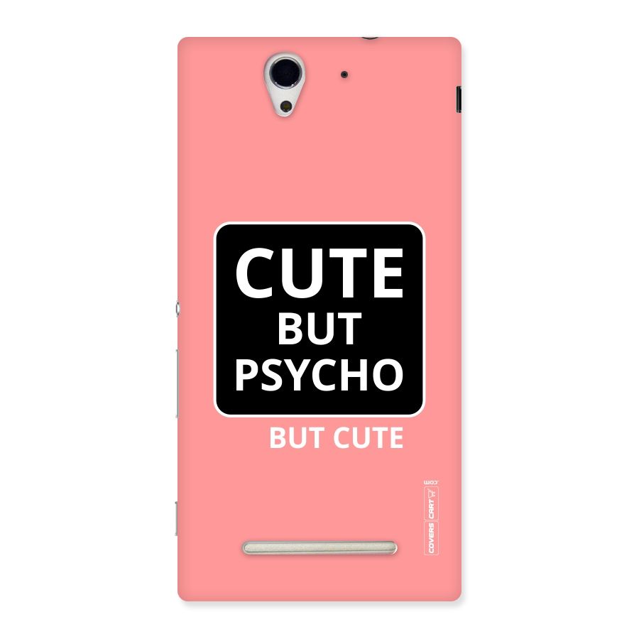 Psycho But Cute Back Case for Sony Xperia C3